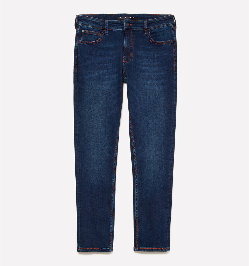 Bluejeans im Skinny Fit Style 73 - skinny fit jeans für herren - Dunkelblau | Sisley image number 5